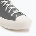 Women's trainers Converse Chuck Taylor All Star EVA Lift Platform Leather sharkskin/warm quarry/egret 7