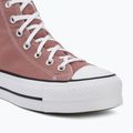 Women's trainers Converse Chuck Taylor All Star Lift Hi light saddle/natural ivory 7
