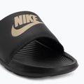 Men's slides Nike Victori One Slide black/metalic gold 7