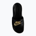 Men's slides Nike Victori One Slide black/metalic gold 4