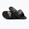 Men's slides Nike Victori One Slide black/metalic gold 5
