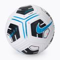 Nike Academy Team white/black/lt blue fury football size 3 2