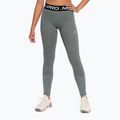Children's leggings Nike Pro Dri-FIT carbon heather/white