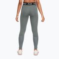 Kids' Nike Pro Dri-FIT leggings carbon heather/white 3