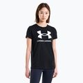 Under Armour Rival Logo women's t-shirt black/white