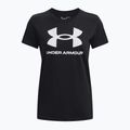 Under Armour Rival Logo women's t-shirt black/white 8