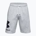 Under Armour Rival Fleece grey men's training shorts 1357118 3