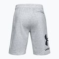 Under Armour Rival Fleece grey men's training shorts 1357118 4