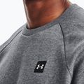 Under Armour men's training sweatshirt Rival Fleece Crew grey 1357096 3