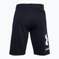 Under Armour Rival Fleece men's training shorts black 1357118 4