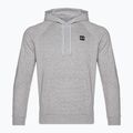 Men's Under Armour Rival Hoodie mod gray light heather/black 8