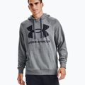 Under Armour men's hoodie Rival Fleece Big Logo HD dark grey 1357093