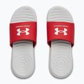 Under Armour Ansa Fix SL men's flip-flops halo gray/red/halo gray 12