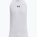 Under Armour Baseline Cotton Tank 100 men's basketball jersey white and black UAR-1361901100-100 5