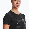 Under Armour Live Sportstyle Graphic black/black women's t-shirt 3