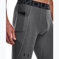 Under Armour HeatGear carbon heather/black men's training leggings 4