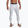 Under Armour HeatGear white/black men's training leggings