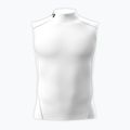 Men's training shirt Under Armour HG Armour Comp Mock SL castlerock/white