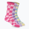 IMPALA Skate women's socks 3 pairs check