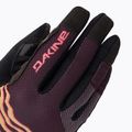 Dakine Covert women's cycling gloves maroon and brown D10003476 4