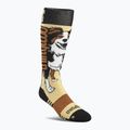 Men's ThirtyTwo Signature Merino snowboard socks black/brown 2