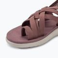 Teva Voya Strappy Leather twilight mauve women's sandals 7