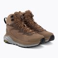 Women's trekking boots HOKA Kaha GTX otter/black 4