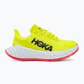 Women's running shoes HOKA Carbon X 2 evening primrose/fiesta 3