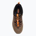 Men's trekking boots HOKA Kaha Low GTX otter persimmon/orange 5