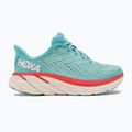 Women's running shoes HOKA Clifton 8 Wide aquarelle/eggshell blue 2