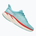 Women's running shoes HOKA Clifton 8 Wide aquarelle/eggshell blue 7