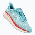 Women's running shoes HOKA Clifton 8 Wide aquarelle/eggshell blue 8