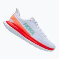 Women's running shoes HOKA Mach 4 white/fiesta 8