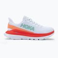 Women's running shoes HOKA Mach 4 white/fiesta 2