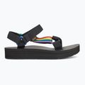 Women's sandals Teva Midform Universal Pride black rainbow 2