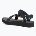 Women's sandals Teva Midform Universal Pride black rainbow 3