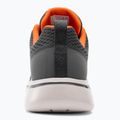 Men's SKECHERS Go Walk Arch Fit Idyllic charcoal/white/orange shoes 7
