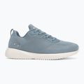 Women's SKECHERS Bobs Sport Squad Tough Talk light blue shoes 2