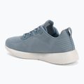 Women's SKECHERS Bobs Sport Squad Tough Talk light blue shoes 3