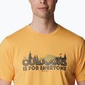 Columbia Sun Trek men's trekking shirt yellow 1931172 2