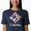 Columbia Bluebird Day Relaxed women's trekking shirt navy blue 1934002 4