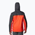 Columbia Pouring Adventure men's rain jacket black and red 1760061 2