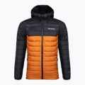 Columbia Powder Lite Hooded Orange/Black Men's Down Jacket 1693931