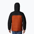Columbia Powder Lite Hooded Orange/Black Men's Down Jacket 1693931 8