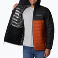 Columbia Powder Lite Hooded Orange/Black Men's Down Jacket 1693931 9