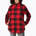 Columbia West Bend women's trekking sweatshirt red 1939901 4