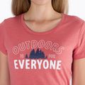 Women's trekking shirt Columbia Daisy Days Graphic orange 5