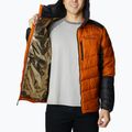 Columbia Labyrinth Loop Hooded men's down jacket orange 1957343 4