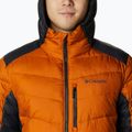 Columbia Labyrinth Loop Hooded men's down jacket orange 1957343 6