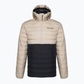 Columbia Powder Lite Anorak men's down jacket beige and black 1957391
